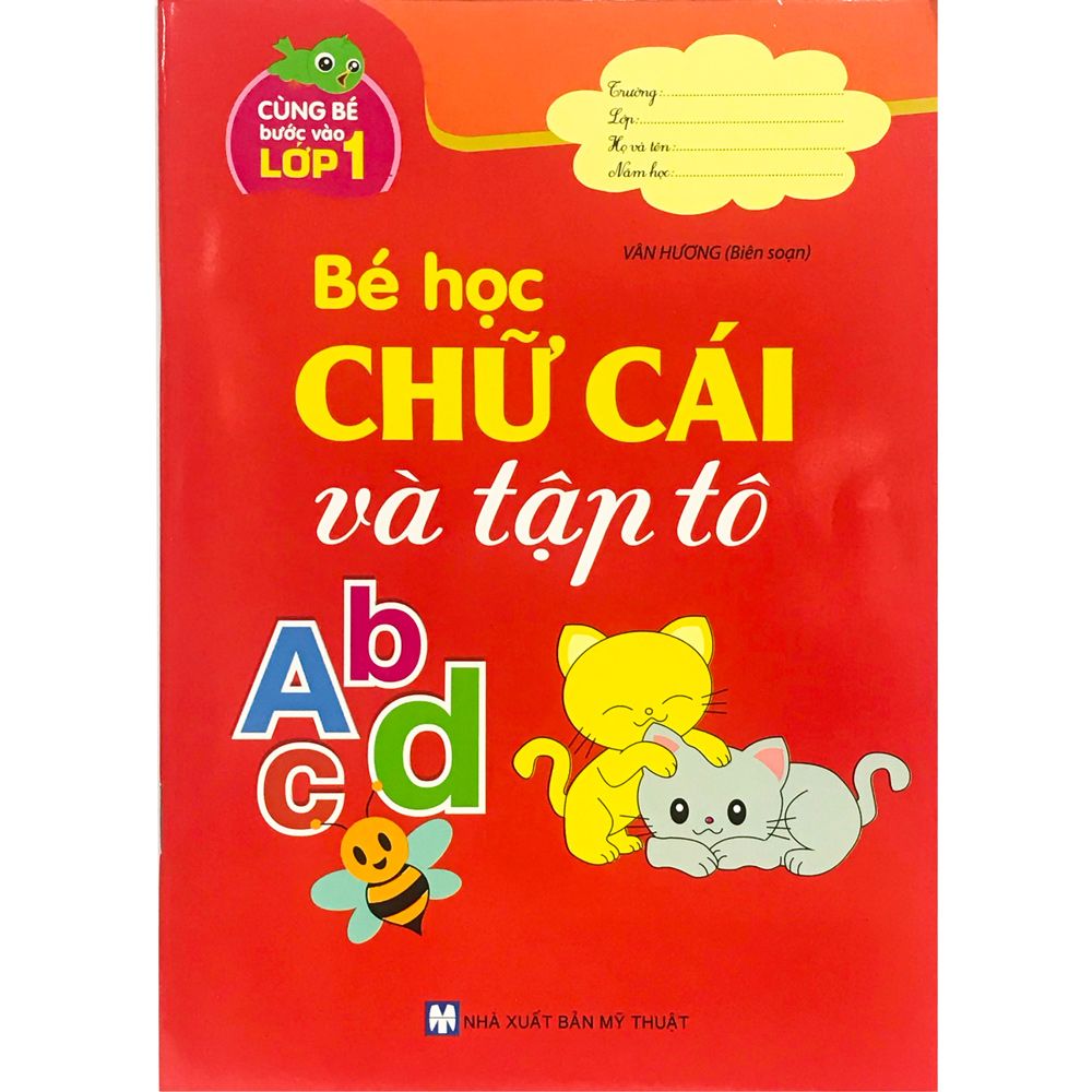  Bé Học Chữ Cái Và Tập Tô 