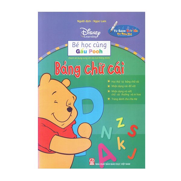  Bé Học Cùng Gấu Pooh - Bảng Chữ Cái 