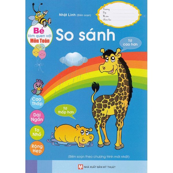  Bé Làm Quen Với Toán - So Sánh 