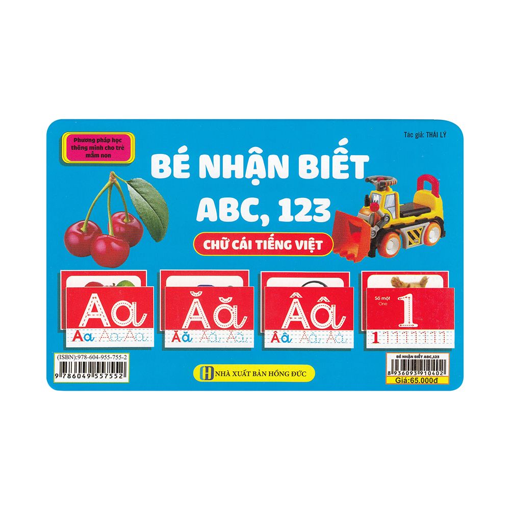  Bé Nhận Biết ABC, 123 -  Chữ Cái Tiếng Việt 