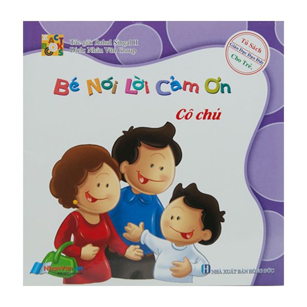  [Phiên Chợ Sách Cũ] Bé Nói Lời Cảm Ơn - Cô Chú 