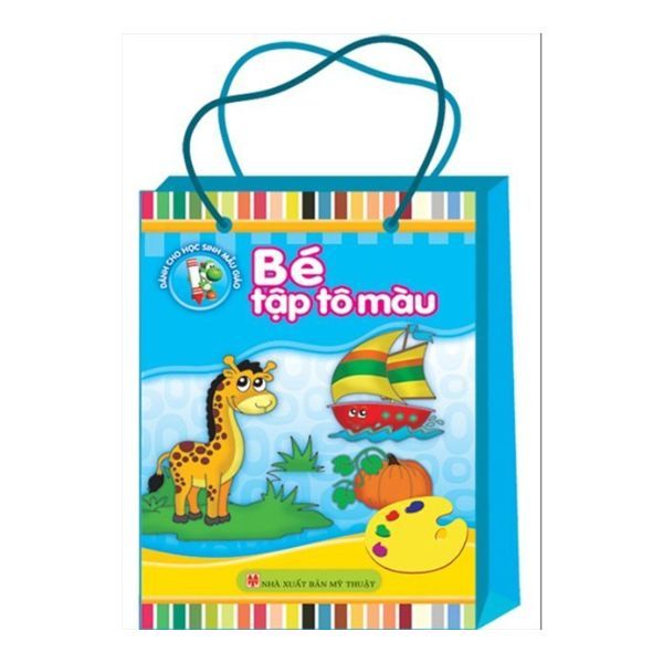  Bé Tập Tô Màu (8 Cuốn) 