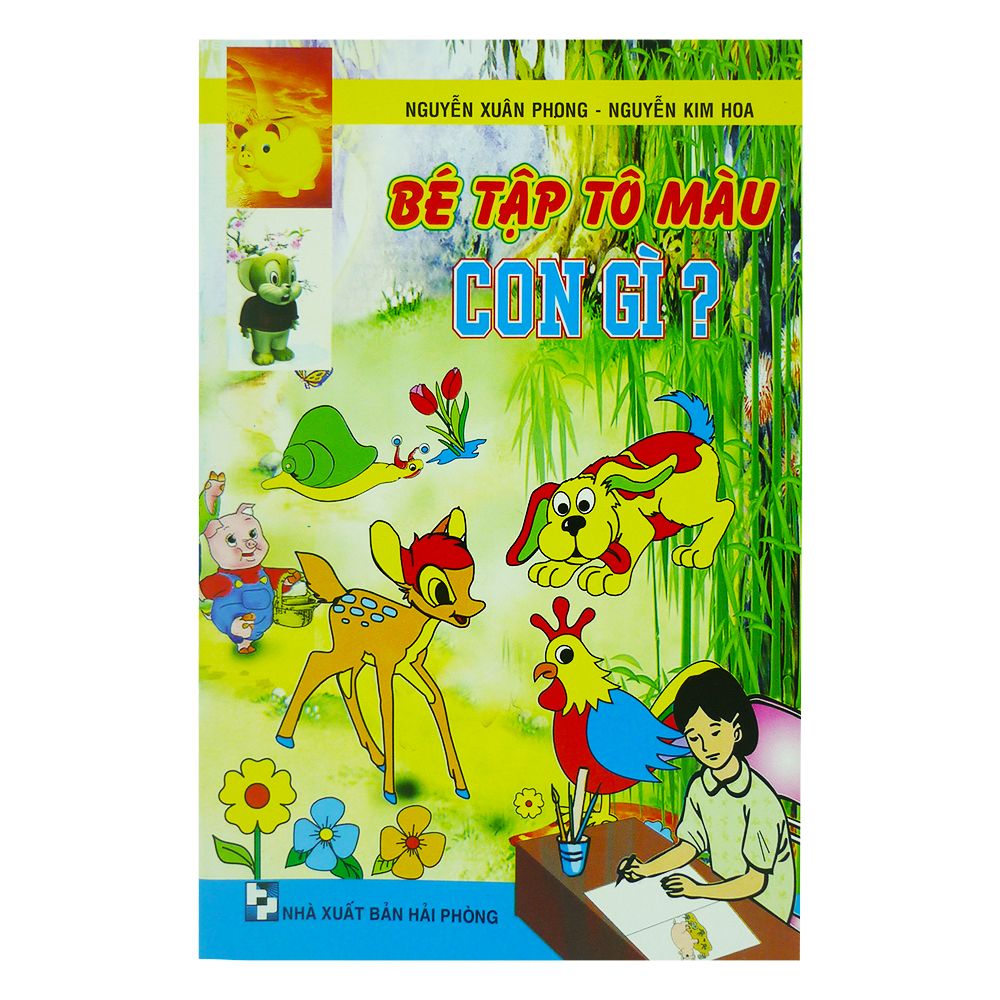  Bé Tập Tô Màu Con Gì? 