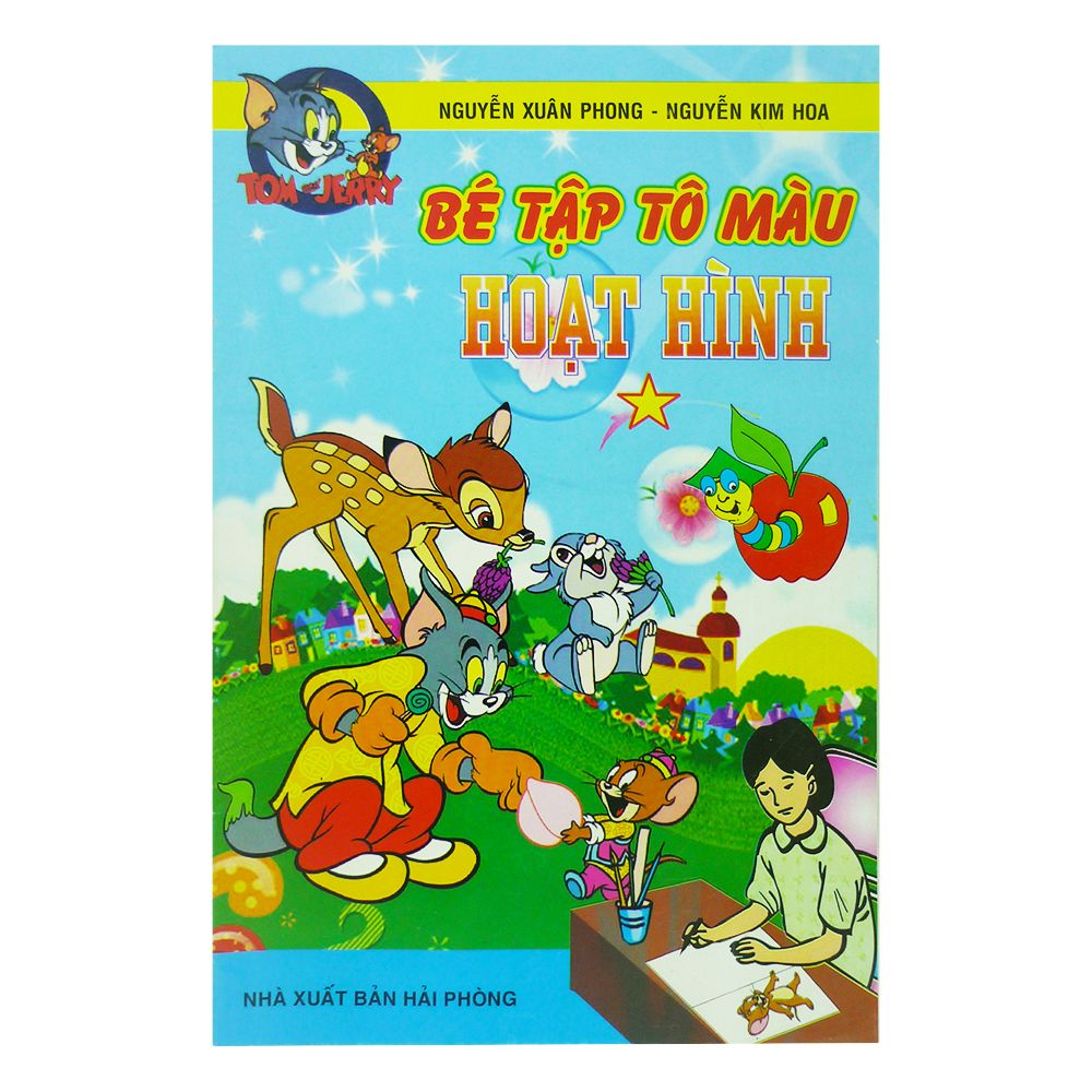  Bé Tập Tô Màu Hoạt Hình - Tập 1 