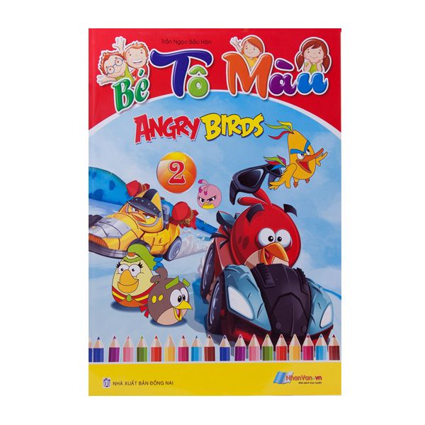  [Phiên Chợ Sách Cũ] Bé Tô Màu Angry Birds (Tập 2) 