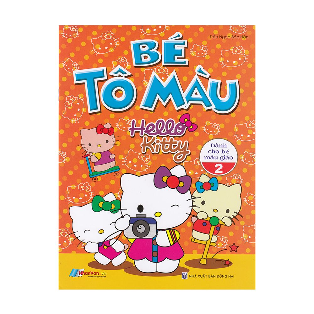  Bé Tô Màu Hello Kitty (Dành Cho Bé Mẫu Giáo 2) 