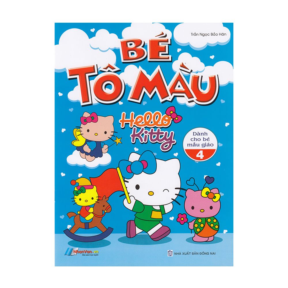  Bé Tô Màu Hello Kitty (Dành Cho Bé Mẫu Giáo 4) 