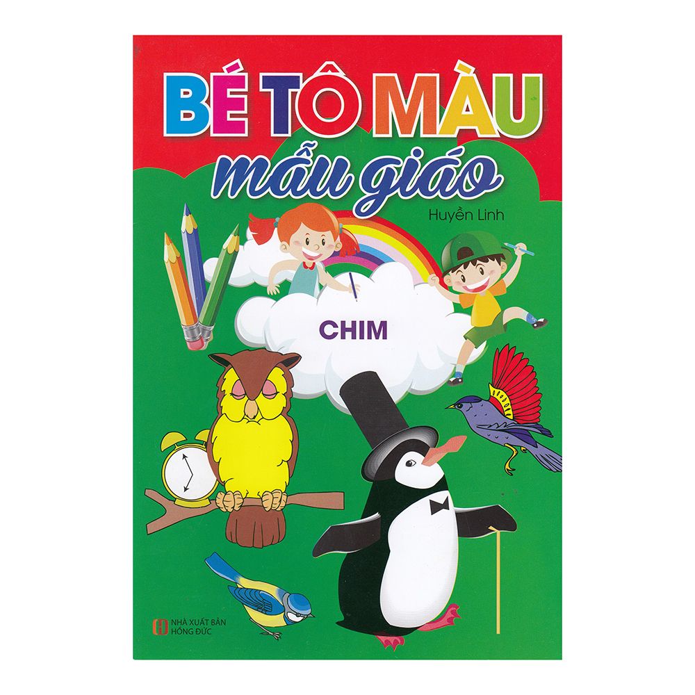  Bé Tô Màu Mẫu Giáo - Chim 