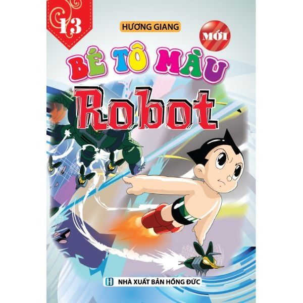  Bé Tô Màu Robot 