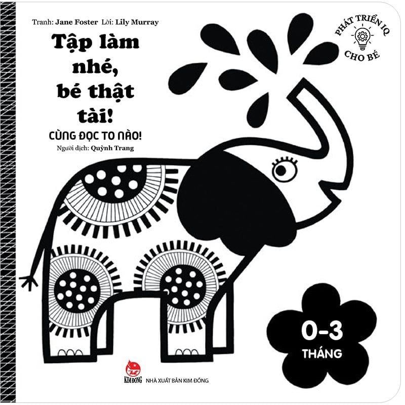  Phát Triển IQ Cho Bé - Tập Làm Nhé, Bé Thật Tài! 