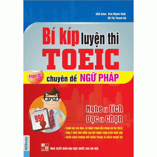  Bí Kíp Luyện Thi TOEIC Chuyên Đề Ngữ Pháp - Part 5 