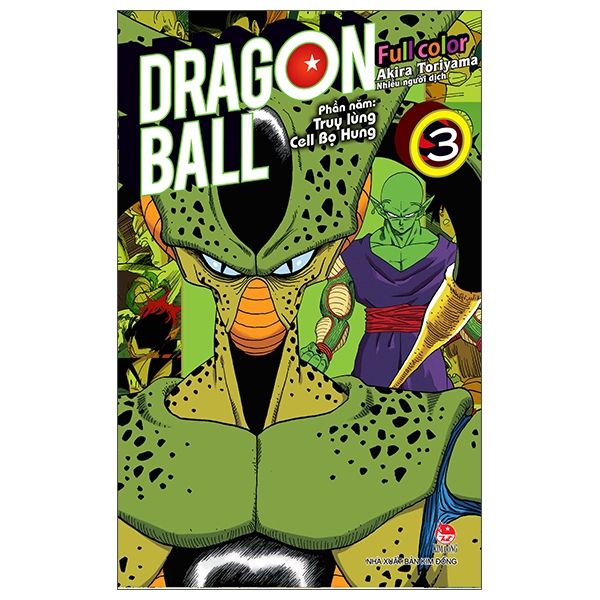  Dragon Ball Full Color - Phần Năm - Truy Lùng Cell Bọ Hung - Tập 3 