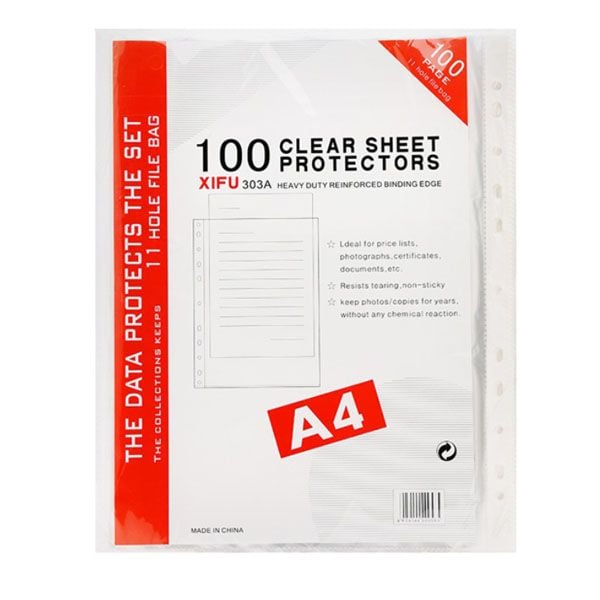  Bìa Lỗ 400g - 100 Cái/ Xấp 