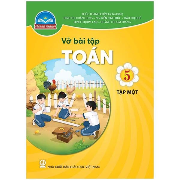  Vở Bài Tập Toán Lớp 5 Tập 1 - Chân Trời Sáng Tạo - 2025 