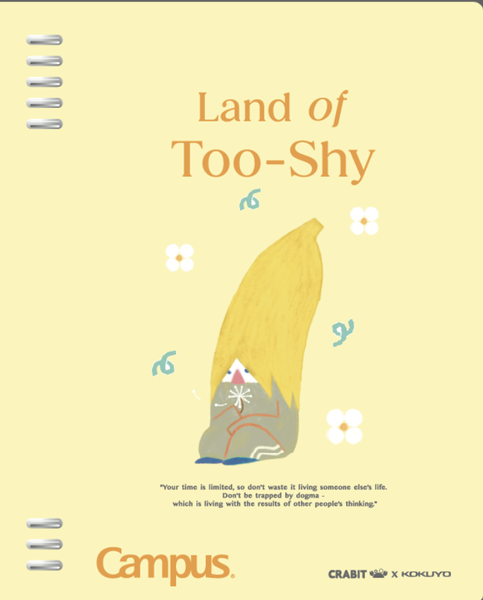  Sổ Bìa Còng 8 Lỗ B5 Land of Too Shy BN-B5H8LTS-02 