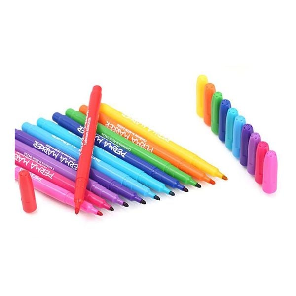 Bộ 12 Cây Bút Lông Perma Markers Colormate