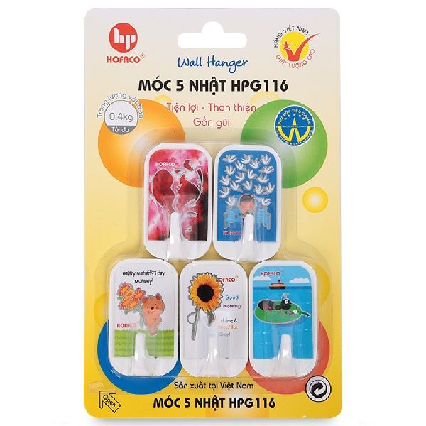  Bộ 5 Móc Nhật Hofaco HPG116 