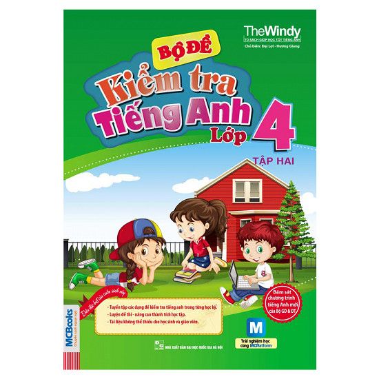  Bộ Đề Kiểm Tra Tiếng Anh Lớp 4 - Tập 2 