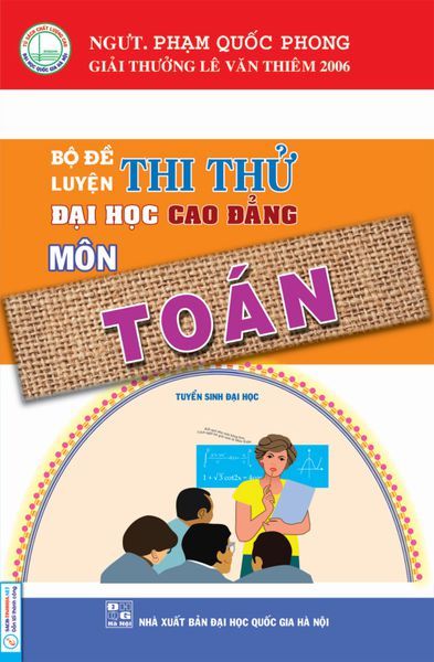  Bộ Đề Luyện Thi Thử Đại học Cao Đẳng Môn Toán 