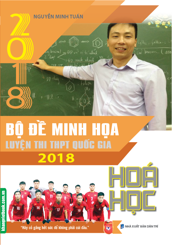  Bộ Đề Minh Họa Luyện Thi THPT Quốc Gia 2018 Môn Hóa Học 