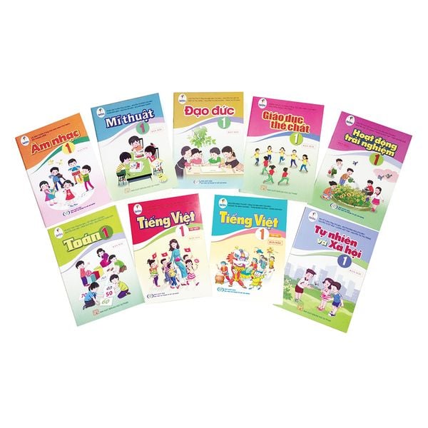 Bộ Sách Giáo Khoa Lớp 1 - Bộ Sách Cánh Diều - 9 Cuốn