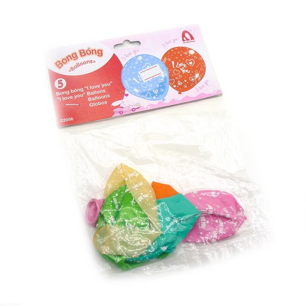 Bong Bóng I Love You ( Bịch 5 Cái)