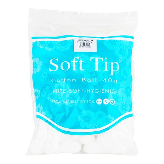  Bông Gòn Soft Tip Gói 40 Grams 