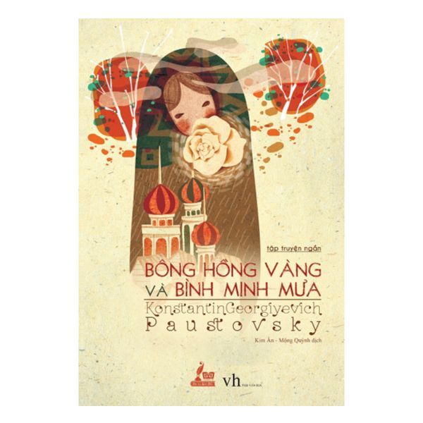  Bông Hồng Vàng Và Bình Minh Mưa 