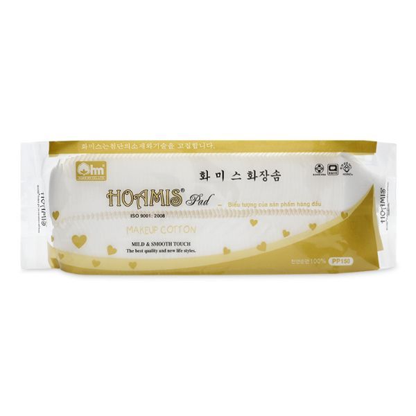  Bông Tẩy Trang Hoamis Pad Sterilized PP150 (140 Miếng) 