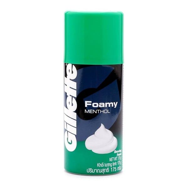 Bọt Cạo Râu Foamy Methol Gillette (175g)