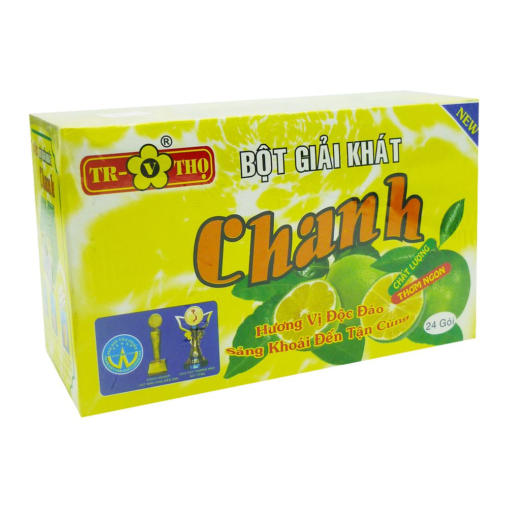  Bột Giải Khát Hương Chanh (24 Gói) 