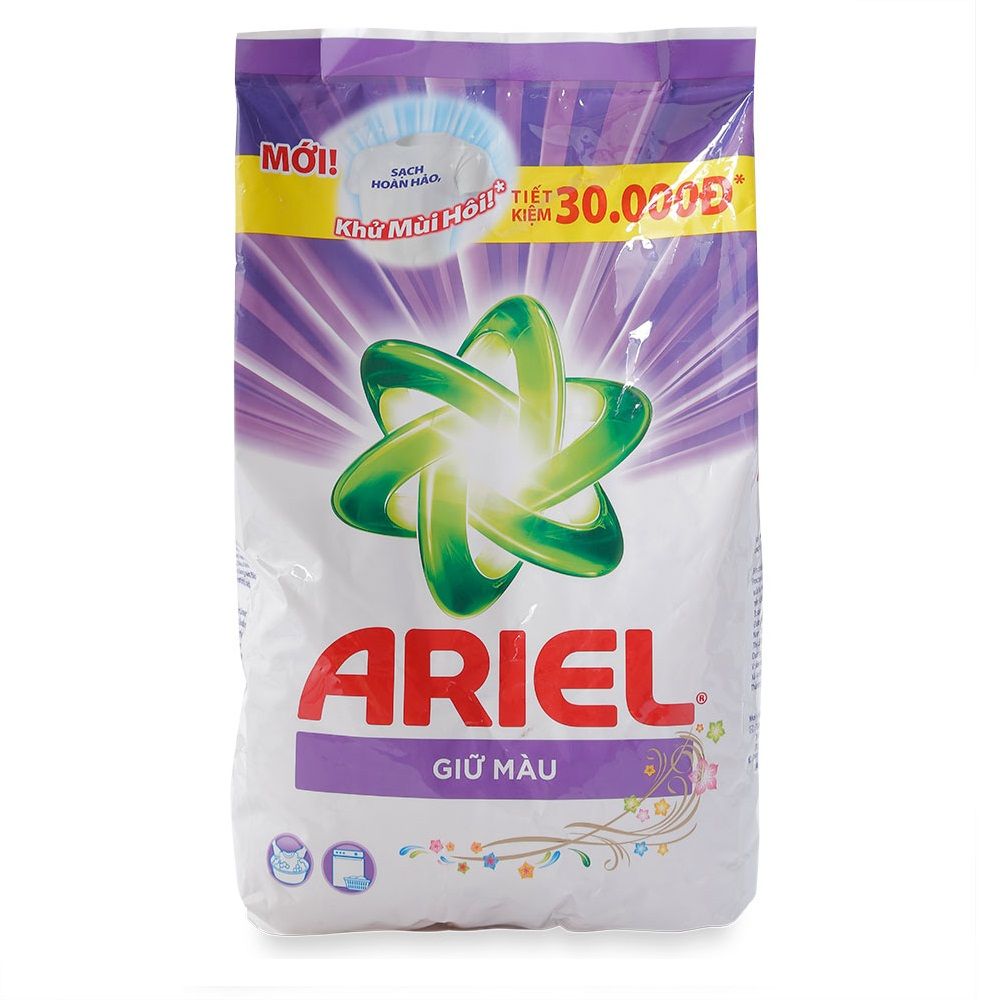  Bột Giặt Ariel Giữ Màu Gói (2.7kg) 