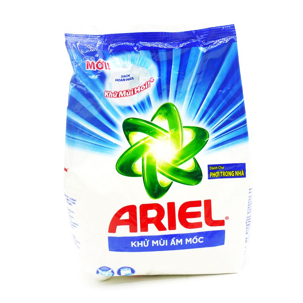  Bột Giặt Ariel Khử Mùi Ẩm Mốc (650g) 