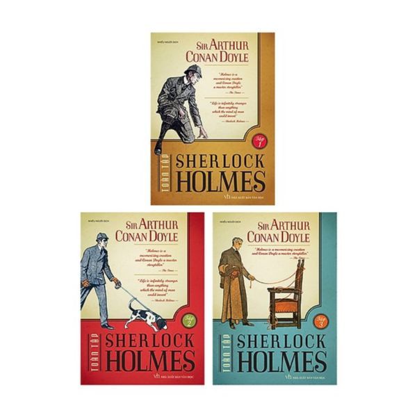  Boxset Sherlock Holmes (Bộ 3 Tập) 