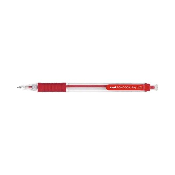  Bút Bi Bấm Uni-ball Laknock Grip SN-101 (0.7mm) - Mực Đỏ 