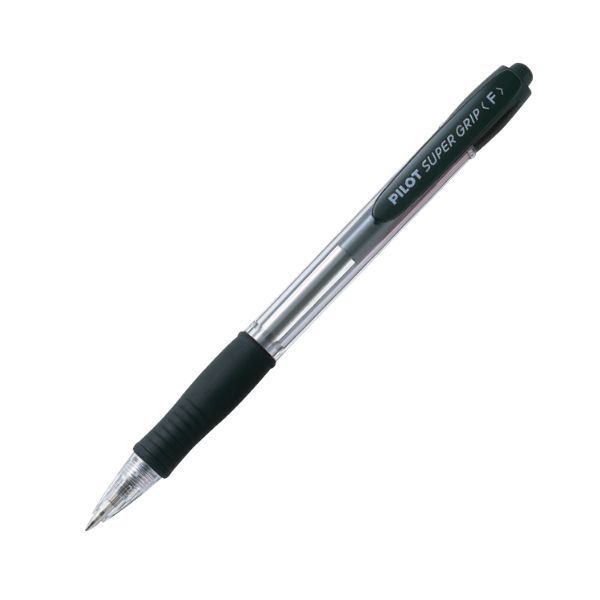  Bút Bi Pilot Super Grip BPGP-10R-F-B - Mực Đen 