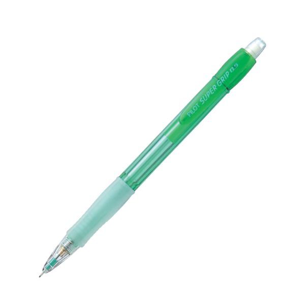  Bút Chì Bấm Pilot Super Grip Neon H-185N-G-2B (0.5mm) - Thân Xanh Lá 