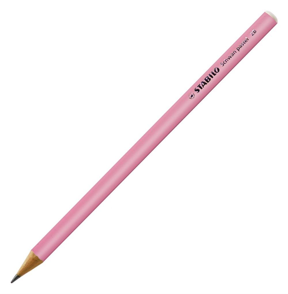  Bút Chì Gỗ Stabilo Pastel 2B Màu Rose PC421R-2B (N) 