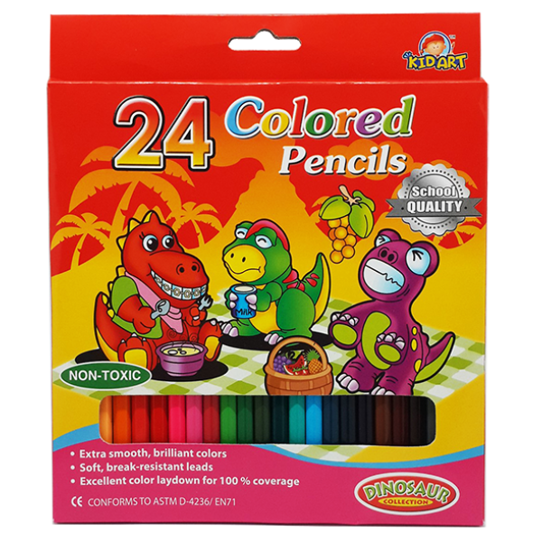  Bút Chì Màu KID ART CPL 24A-DI ( 24 Màu) 