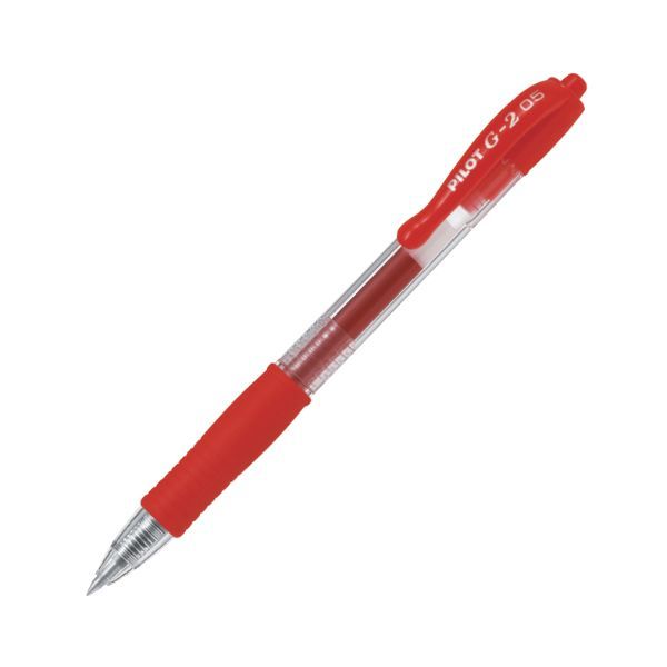  Bút Gel Pilot G-2 BL-G2-5-R (0.5mm) - Màu Đỏ 