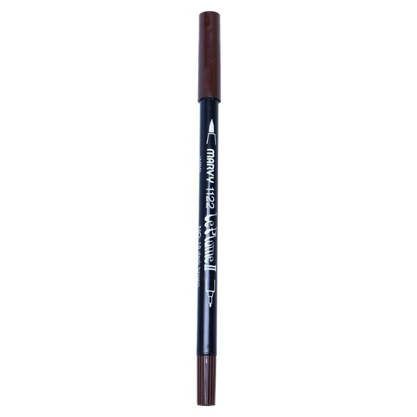  Bút Lông Hai Đầu Marvy 1122 No.18 - Dark Brown 