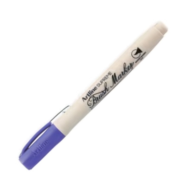  Bút Lông Kim Artline Supreme Brush Marker - Màu Tím 