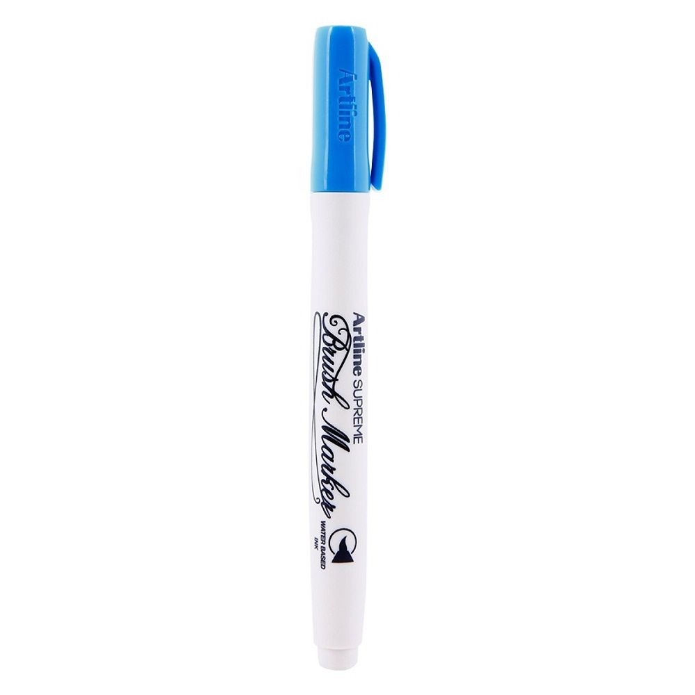  Bút Lông Kim Artline Supreme Brush Marker - Màu Xanh Da Trời 