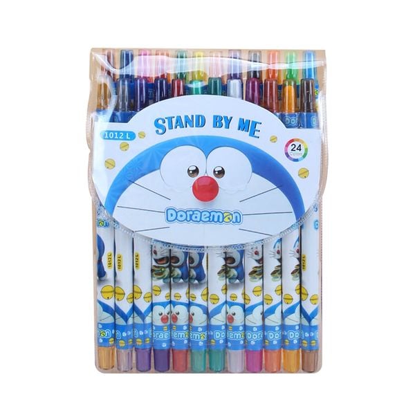 Bút Sáp Màu Stand By Me 1012L (24 Màu)