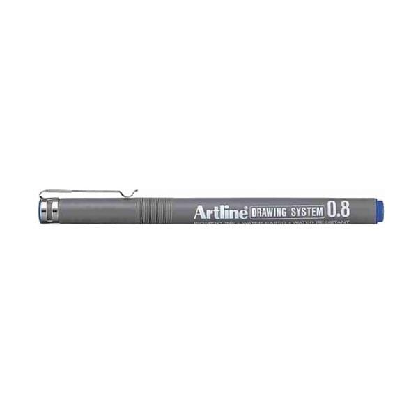  Bút Vẽ Kỹ Thuật Artline EK-238 (0.8mm) - Màu Xanh 