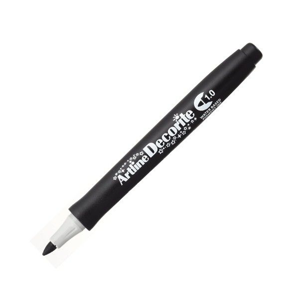  Bút Vẽ Màu Nổi - Artline Decorite 1.0mm (EDF-1 BLACK) 