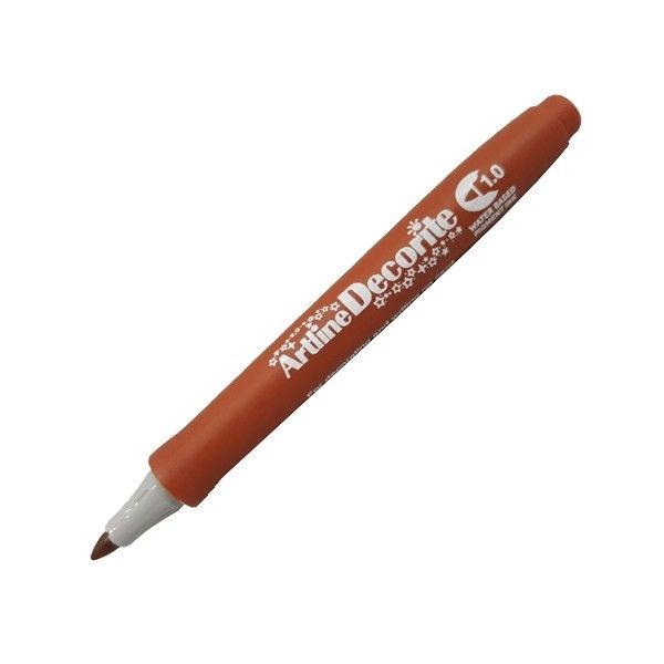  Bút Vẽ Màu Nổi - Artline Decorite 1.0mm (EDF-1 BROWN) 