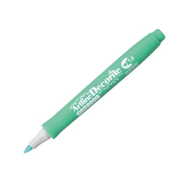  Bút Vẽ Màu Nổi - Pastel Artline Decorite 1.0mm (EDF-1 PASTEL GREEN) 