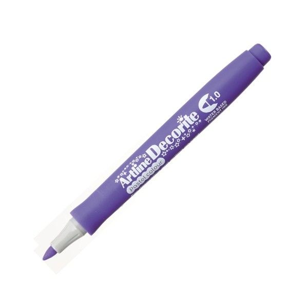  Bút Vẽ Màu Nổi - Pastel Artline Decorite 1.0mm (EDF-1 PASTEL PURPLE) 