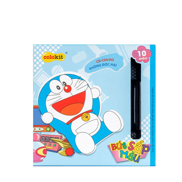 Bút Sáp Màu Thiên Long CR-C04/DO - 10 Màu